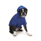 Zack And Zoey Basic Hoodie For Dogs 16in Medium Nautical Blue