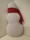 Handmade Primitive Winter christmas   7 5  Snowmen Bowl Fillers