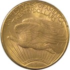1925  20 Saint-gaudens Gold Double Eagle Au About Uncirculated Coin