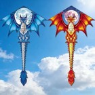 Dragon Single Line Kite For Adult Kids Classical Sports Outdoor Easy To Fly Red