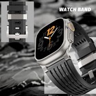Silicone Replacement Band For Apple Watch 11 10 9 8 76 Se ultra 42 44 45 46 49mm