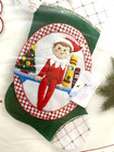 Bucilla Elf On The Shelf Christmas Felt Stocking Kit  C 001