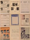 Mixed Lot Of 9 Vintage Sheet Music