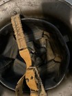 Wwii  Ww2 Worn British Brodie Helmet  With Innards  Marked  Please See Photos 