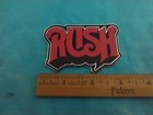 Rush Logo 3 25 Inch Metal Metallic Sticker