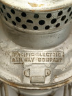 Vintage Pacific Electric Rr Lantern Adlake Kero 2-34  Clear Unmarked Globe