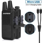 2 Pack Long Range Walkie Talkie 100 Mile Two Way Radio Charge Headset Waterproof