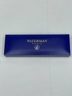 Waterman Paris Carene Fountain Pen 18k Gold 750 Medium Nib Amber Shimmer Box