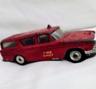 Vtg Dinky Toys 257 Nash Rambler Fire Chief Car Station Wagon Made In England   