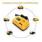 New Dcb118 Charger 20v 60v Battery Fast Charger For Dewalt Flexvolt Rapid Charge