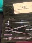 Vintage West Germany Keuffel   Esser  k e  Drafting Tool Mechanical Complete Set