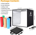 12 x12 x12  Photo Studio Light Box Photography With Desktop Tripod   120 Leds  c