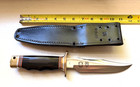 Al Mar Macv Sog Special Forces Green Berets Model 4008 Seki Japan Knife   Sheath