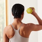 Dumbbell Easy Grip Training Neoprene Coating For Exercise Weights Set Of 2