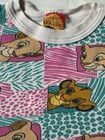 Vintage 90s Kids Disney Lion King Simba   Nala Shirt shorts Set Usa Size 12