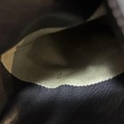 Chanel Cc Logo Five Finger Gloves Leather Brown Gold Button Size 7 Wmn Authentic