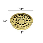 Premium Gold Communion Tray     32 Cup Stainless Steel Church Use