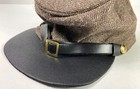 Civil War Cs Csa Confederate Butternut Jean Wool Infantry Bummer Kepi Cap-medium