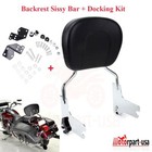 Backrest Sissy Bar docking Hardware Kit For Harley Touring Road King Glide 97-08