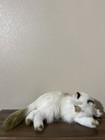 Vtg Russ Berrie Yomiko White Himalayan Persian Realistic Kitty Cat Plush Lovey