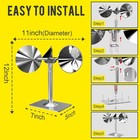 Bird B Gone - Reflect-a-bird - Reflective Spinning Deterrent - Repels Pigeons   