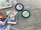 Vintage Cracker Jack Kellogg s Pep Button Lenticular Cereal Candy Toy Tattoo Lot