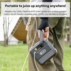 Portable Power Station Mini Solar Generator  98wh 26400mah Lithium Battery 