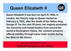 2022 Queen Elizabeth Ii Political Trading Card Rip 1926-2022