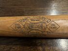 Vtg Used Baseball Bat Spalding No  200 Wood Hand Turned 35 
