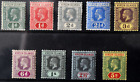 Virgin Islands Sc  38-46  Complete Set Of 9 Stamps Mh og