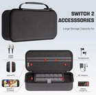 For Nintendo Switch 2 Carrying Case - Shockproof Hard Shell W  Screen Protector