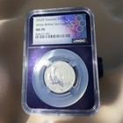 2022p Australia  50 Platinum White-bellied Sea Eagle Ms70 - 1 2 Oz  9995