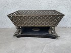 Rare Superb Antique Art Nouveau Cherub Bronze Centerpiece Basket
