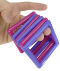 2046 Pk6 Large Plastic Squares Parrot Bird Toy Parts Talon Foot Toys Pet 