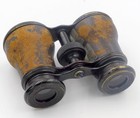 Antique Lemaire Fabt Paris Opera Glasses - Binoculars With Original Leather Case