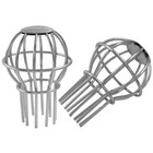 4 Pcs Downspout Leaf Filter Gutter Guard  2 Inch 304 Stainless Steel Filter Stra