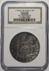 1736 Mo Mf Mexico 8r Rooswijk Shipwreck Ngc Genuine Pillar Dollar Silver 8 Reale