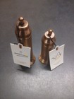 Hearth   Hand magnolia Salt   Pepper Copper Grinders New Crank Handle Included 