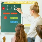 Magnetic Fraction Educational Puzzle For Kids  New Magnetic Fraction Tiles   Fr