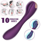 10 Speed Handheld Massager Wand Vibrating Massage Magic Full Body Therapy Motor