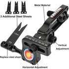 Compound Bow Arrow Rest Steel Blade Archery Shooting Competition Hunting Target