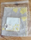 Vintage Estate Linens  Marghab Madeira Embroidered Tablecloth Set    ivy   Nwt  Nw