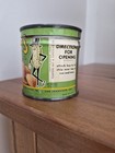 Vintage 1944 Planters Almonds 4 Oz  Green  Nut Tin Can With Mr  Peanut  Nice One