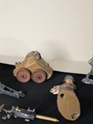 Lot Of 6 Vintage Lead Military Figures Toys Broken