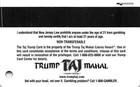 Trump Taj Mahal Casino - Atlantic City  Nj -  100 000 Apprentice Challenge