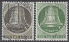 Germany 1951 Berlin West  Complete Set Freedom Bell  to Right   Used    105 00