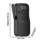 Wireless Bluetooth Car Kit Hands Free Speakerphone Loud Volume Sun Visor Clip