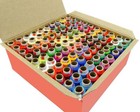 Polyester Thread Assorted Color Spool Spun Sewing Supplies Quilting 100 Pcs Set