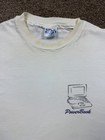 Vintage Apple 90s Macintosh Mac Powerbook Laptop Computer T Shirt Adult Xl