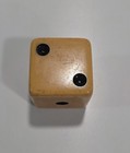 Vintage Bakelite Butterscotch Dice  one  Large 1 1 2    Dice 64 Grams 